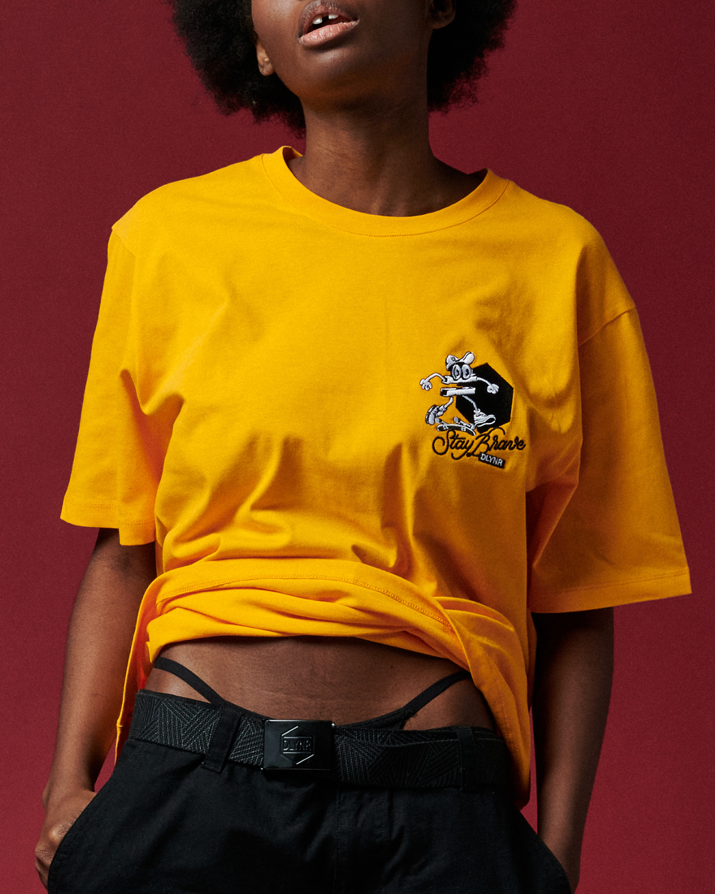 DLYNR yellow tshirt