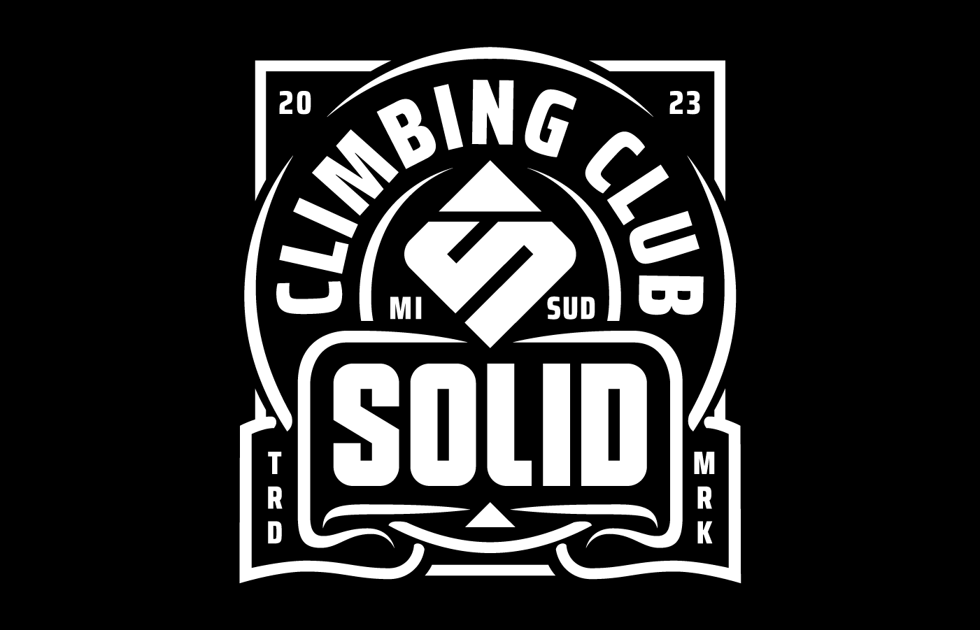 Solid Climbing Club badge